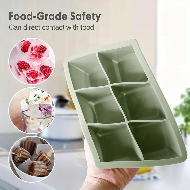 Silicone Large Ice Cube Tray