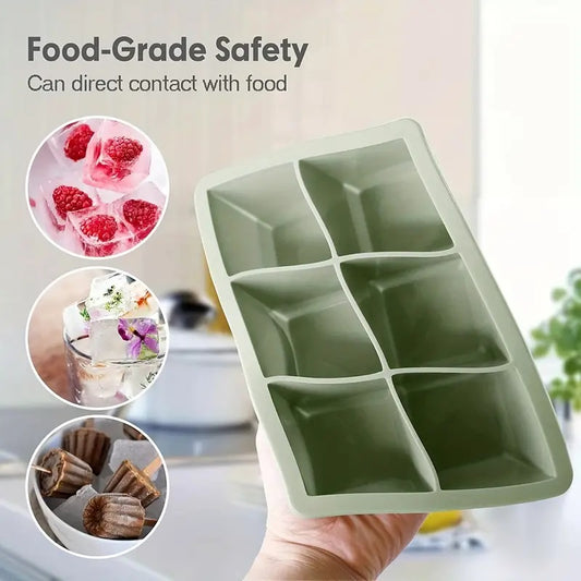 Silicone Large Ice Cube Tray