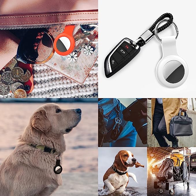 Silicone Airtag Holder - 4 Pack