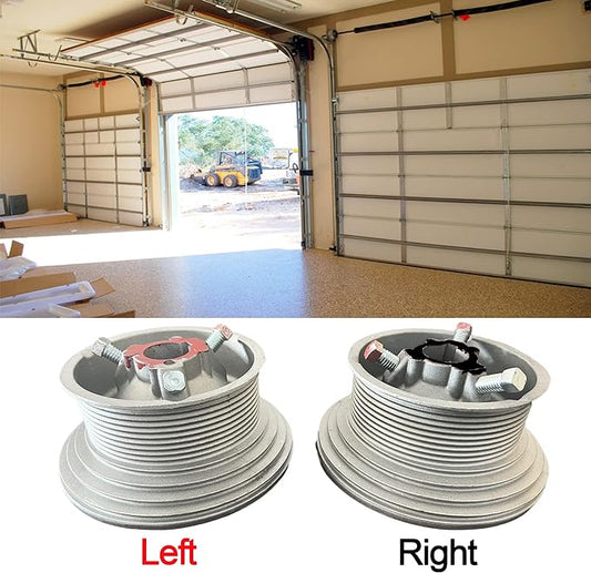 Garage Door Cable Drum for High Lift Doors, 400-54 (Pair)