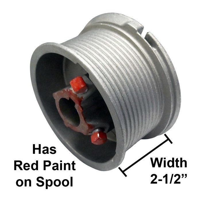Door Spool - Left - Driver Side Door Drum - Door Cable Drum