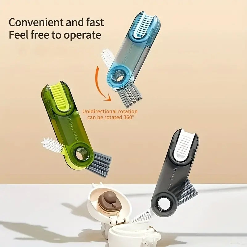 3 In 1 Portable Multifunctional Kitchen Cleaning Brush