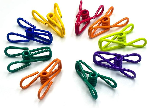 Chip Clips, Utility PVC-Coated Steel Clip for Food Package