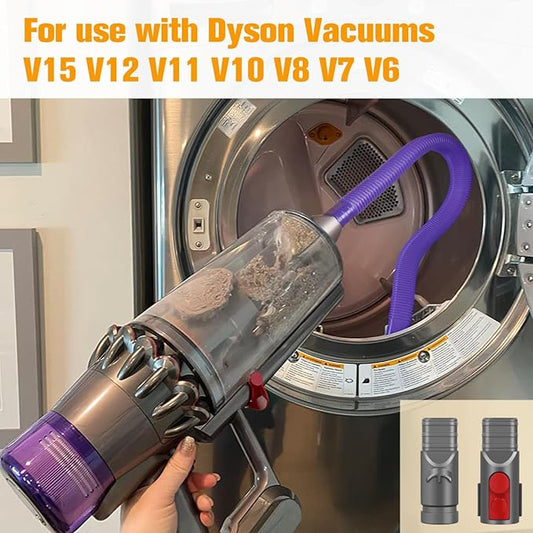 Dryer Vent Cleaner Kit Vacuum Hose Attachment-34 inches