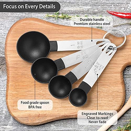 Measuring Cups and Spoons Set - 8pcs