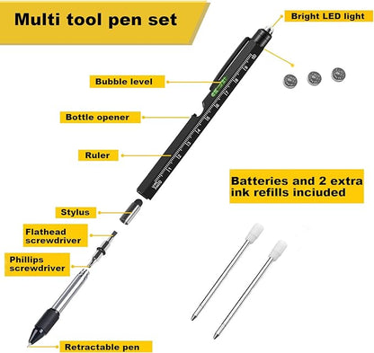 Multi Tool Pen Set 9 In 1