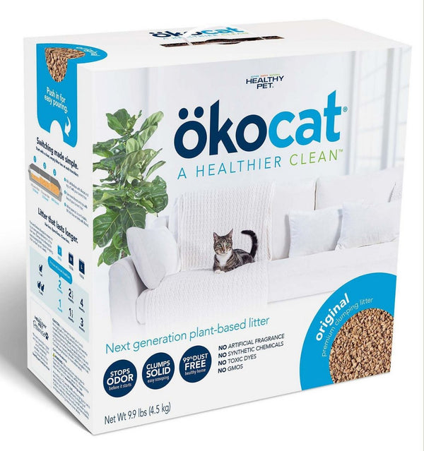 Okocat Original Premium Wood Clumping Cat Litter