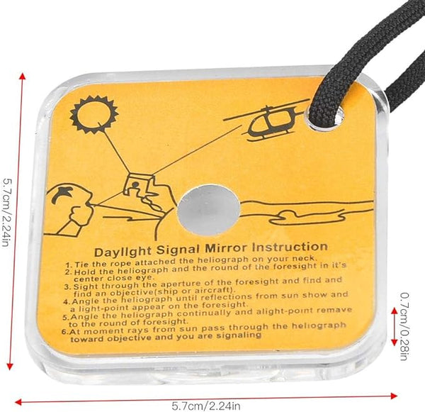 Signal Mirrors For Rescue