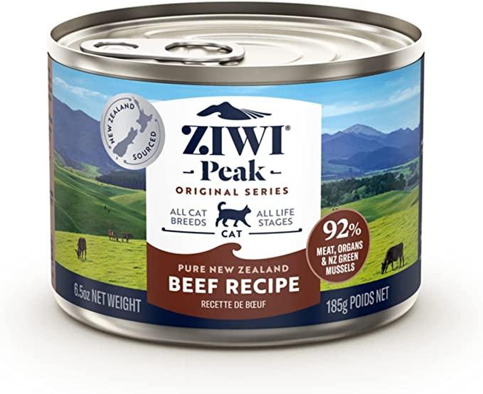 ZIWI Peak Beef Recipe Canned Cat Food-6.5oz