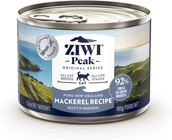 ZIWI Peak Mackerel Recipe Canned Cat Food-6.5oz