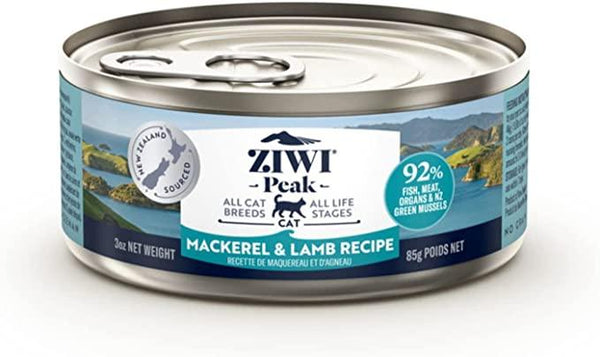 ZIWI Peak Mackerel & Lamb Recipe Canned Cat Food