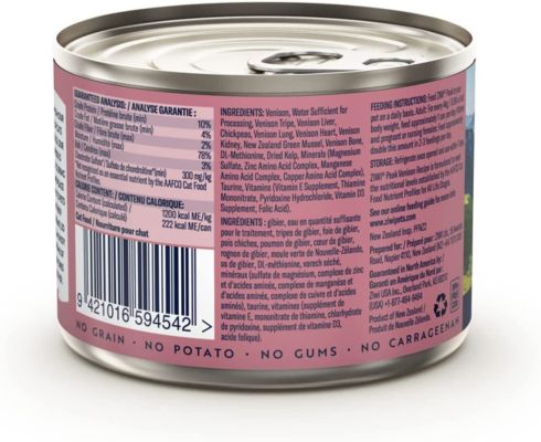 ZIWI Peak Venison Recipe Canned Cat Food