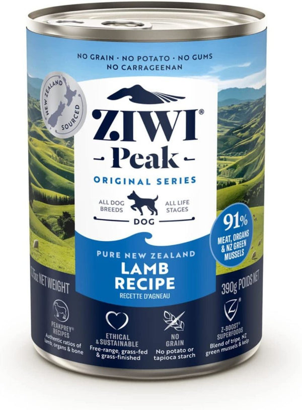 ZIWI Peak Lamb Recipe Canned Dog Food - 13.75-oz/390-g