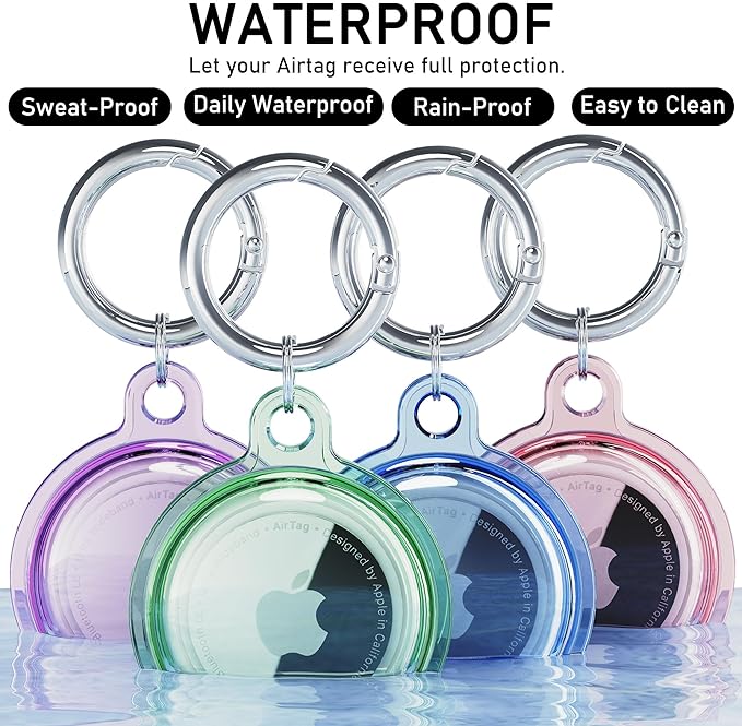 Airtag Holder 4 pack - Assorted Color