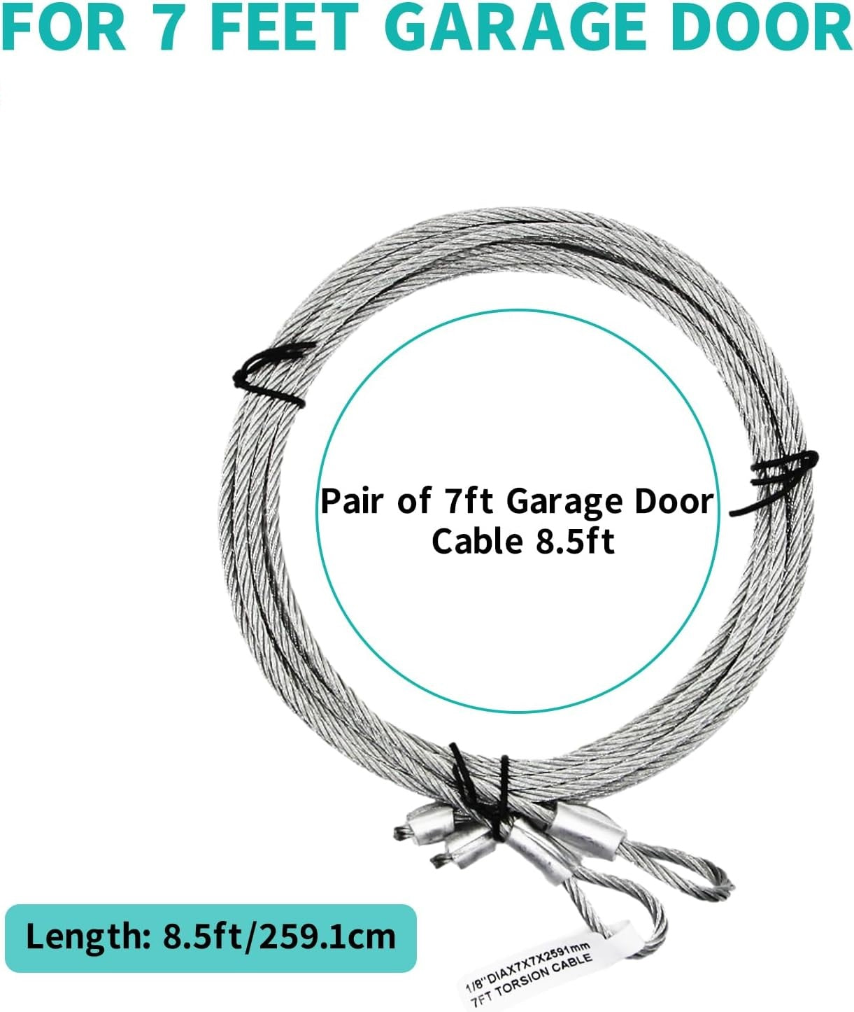 Garage Door Cable For 7ft Hight Door
