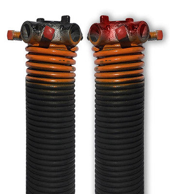 .273 Garage Door Torsion Springs - Orange