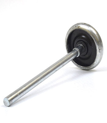 7'  In. Stem Steel Roller Commercial Grade 10 Ball Bearings- Pair